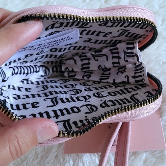 Juicy🍊 Couture Pretty Bow🎀 Heart❤ Shaped Coin🪙 Purse - NWT - Picture 9 of 12